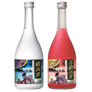 しそ焼酎のボトル