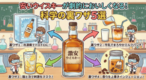 安いウイスキーをおいしくする裏ワザ
